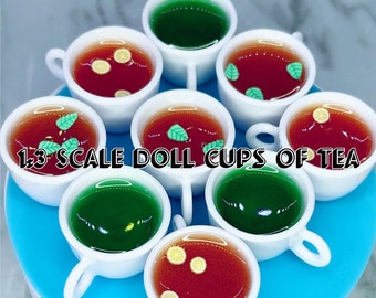 SD BJD Doll Cups of Tea/Coffee for Smart Doll/Dollfie Dream, MSD/Mdd & Others
