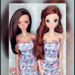 SD BJD 4th of July Dress for Smart Doll/Dollfie Dream/DDS 1:3 Scale Dolls