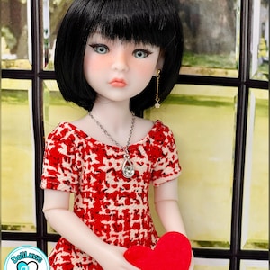 BJD MSD Ruby Red Fashion Friends Valentine&#39;s Collection Others 1:4 Size Dolls
