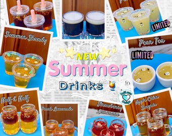 Summer SD BJD Doll Drinks for Smart Doll/Dollfie Dream 1:3 Scale Dolls