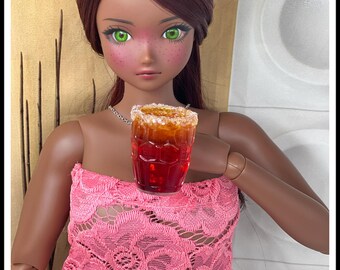 Doll Margarita Drink: Sugar Sunset for BJD, Smart Doll, Dollfie Dream