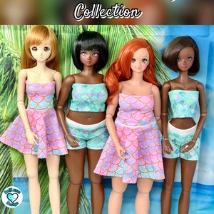 SD BJD Mermaid Outfits Collection for Smart Doll/Dollfie Dream/DDS 1:3 Scale Dolls