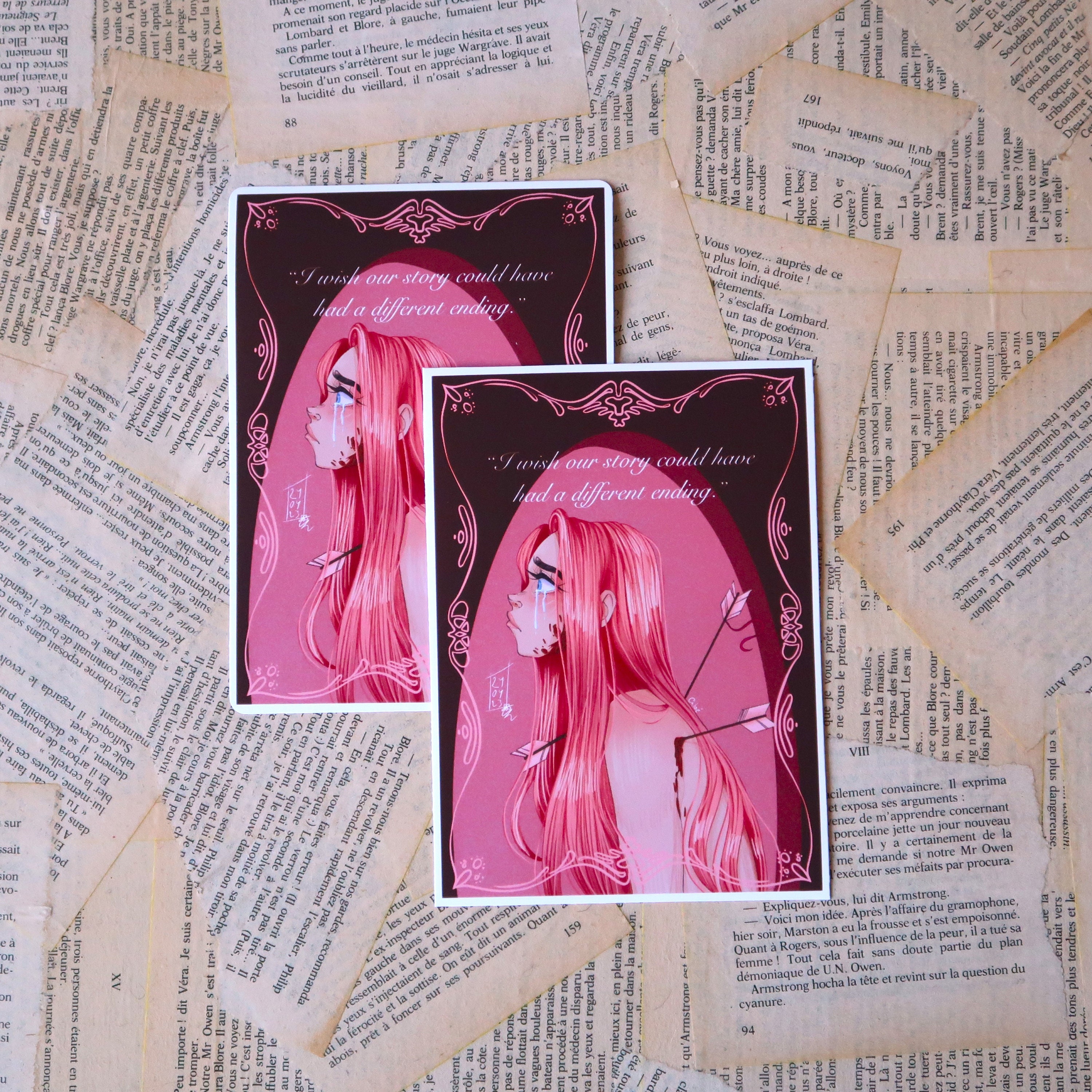 Once Upon A Broken Heart Art Print Pack – Reading Portal