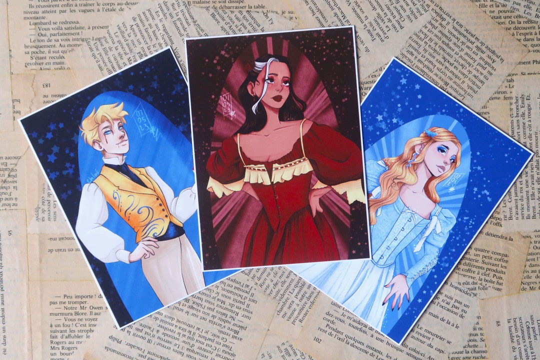 Scarlett Donatella Jacks Caraval Prints Caraval Character Etsy