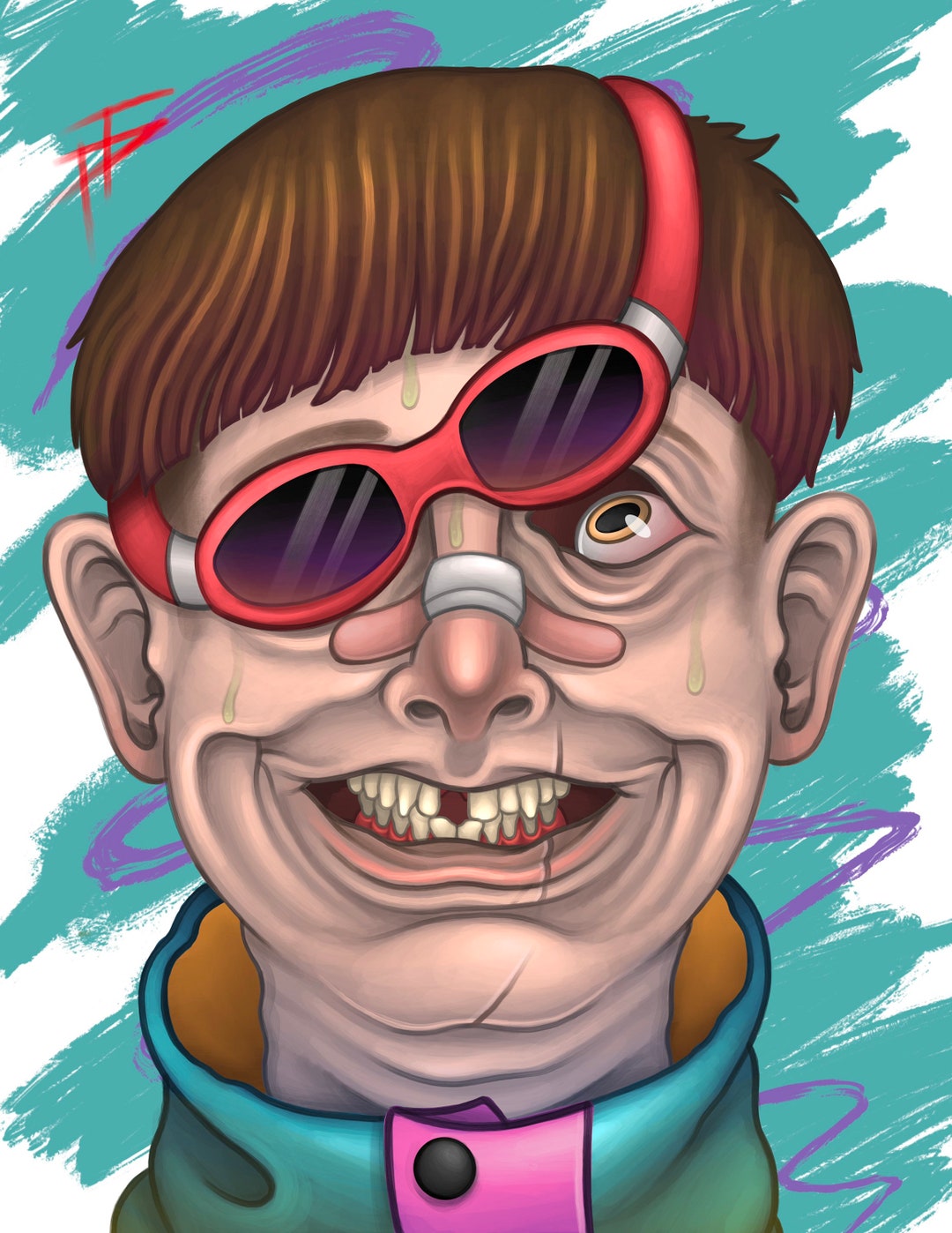 Alien Boy Print - Etsy