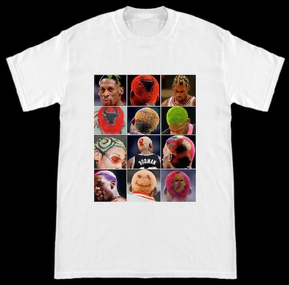 Hairstyles of the Worm Dennis Rodman T-shirt