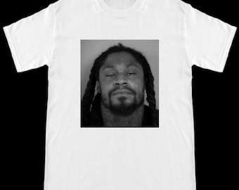 Marshawn Lynch Seattle Mugshot T Shirt