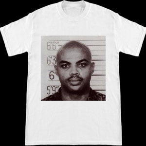 Charles Barkley Mugshot T-Shirt