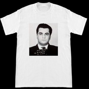 Young John Gotti Mob Boss Teflon Don Mugshot T-Shirt