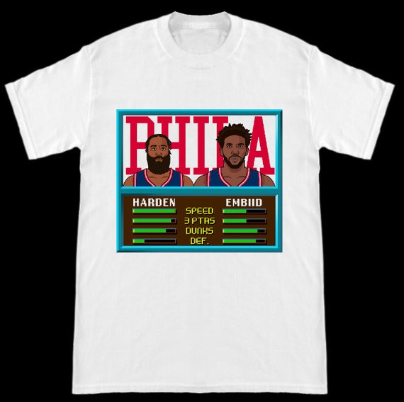 Sixers nba jam shirt Clearance