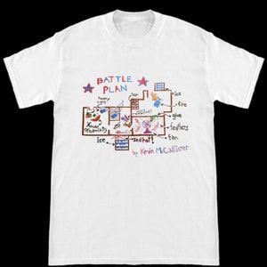 Home Alone Kevin Mcallister Battle Plan T Shirt