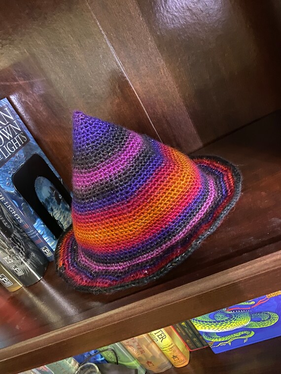 Sunset pixie  witchy hat