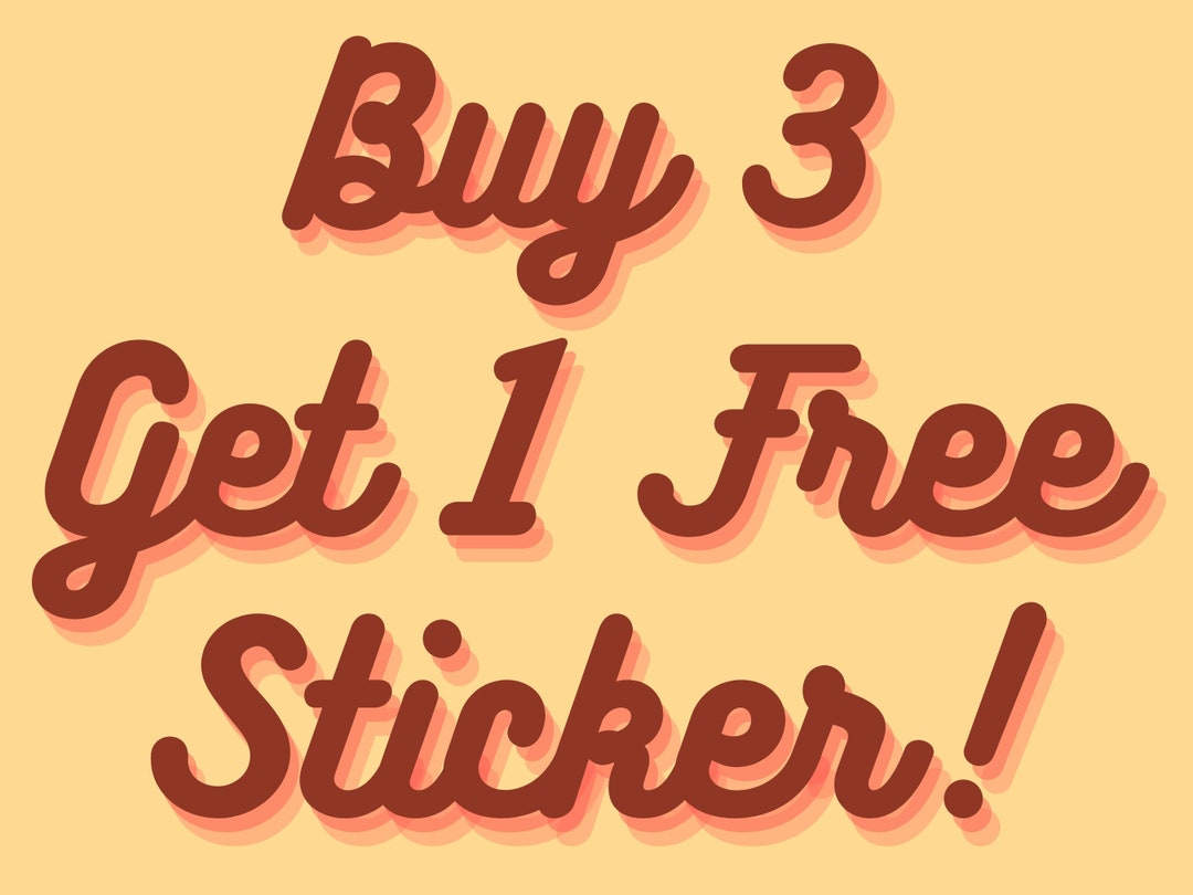 Get One Sticker Buy 3, Get 1 Free Sticker | Any Size | National Park Sticker Pack ...