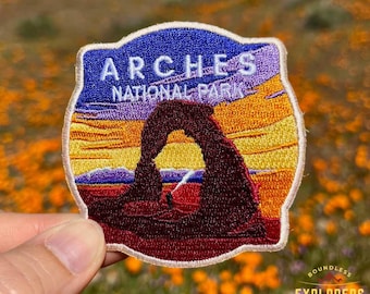 Yosemite National Park California Geborduurde Patch - Opstrijkbaar 3,5 Inch Souvenir