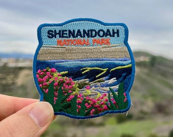 Shenandoah National Park Patch: 2.75-Inch Iron-On Embroidered Badge for Backpack, Jacket, Bag