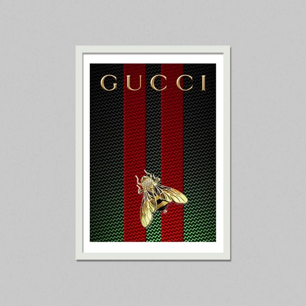 Gucci Wall Art Etsy