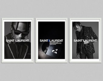Travis Scott Teams Up With Saint Laurent on an Exclusive Vinyl Album  Featuring Kanye West and Frank Ocean