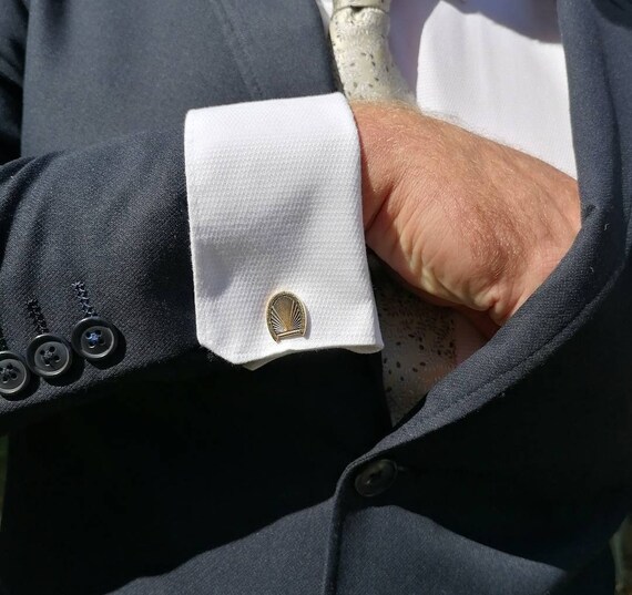 Cadeau Homme Professionnel Lot De 8 Boutons De Manchette Et Boutons Chemise En Fibre De Carbone - Noir, Design Moderne Bouton Manchette Noir