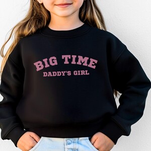 Daddy&#39;s girl sweatshirt, Spoiled rotten, Funny girl gifts, Youth Crewneck