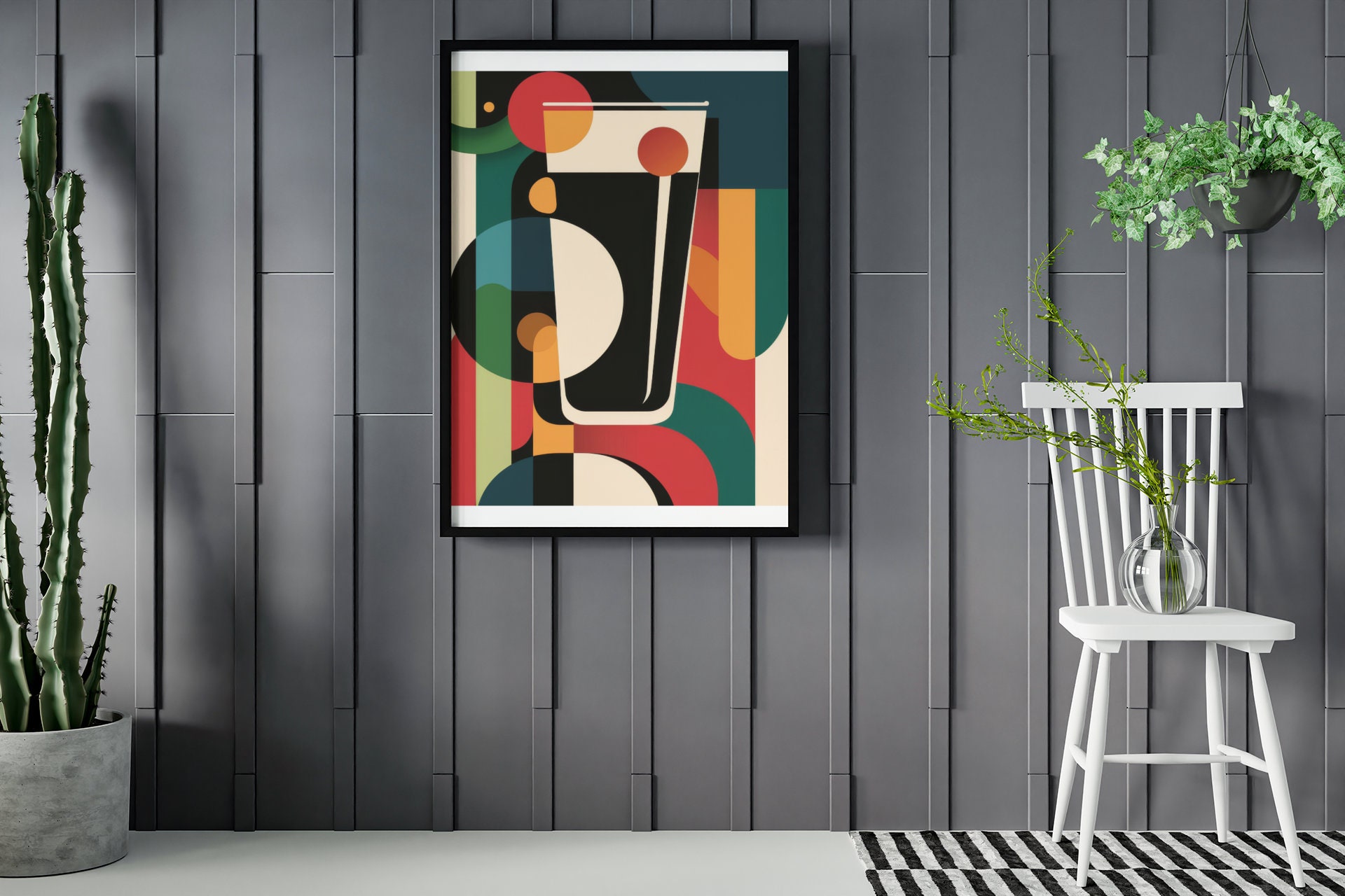 Bauhaus Guinness - Vibrant Wall Art Poster