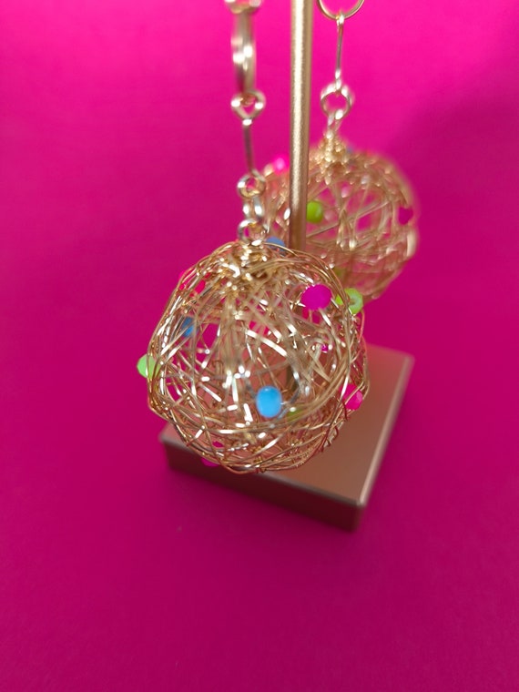 IPPIE Orecchini Artigianali In Argento 925 Con Pietre Colorate: Lapislazzuli, Malachite, Quarzo Rosa, Amatista, Onice, Conchiglia E Occhio Turco - Chiusura Balestriglia - 2
