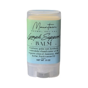 Poke root burdock calendula balm stick .5 oz easy application