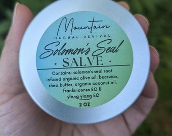 Solomon's Seal Root Salve 2 oz - Herbal Salve in a Twist up Tube main image 0