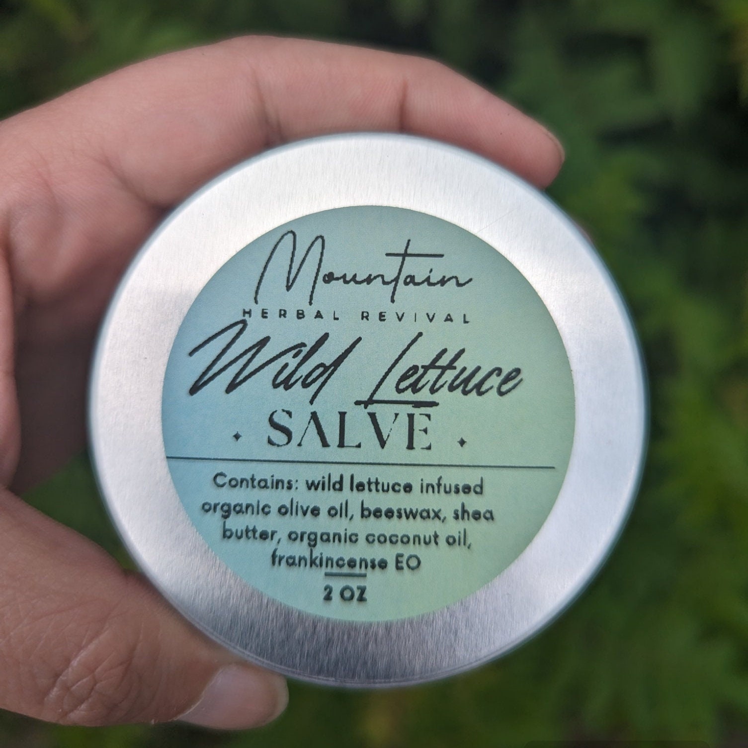 Wild lettuce salve
