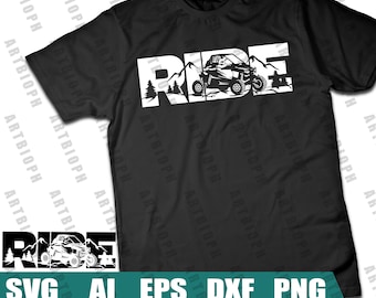 SXS RZR Ride SVG – オフロード愛好家向けデザイン（デジタルファイル）