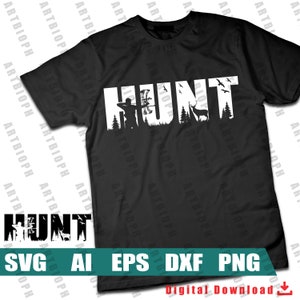 HUNT svg - Bow hunting svg, hunting svg, hunting season svg, Digital Download
