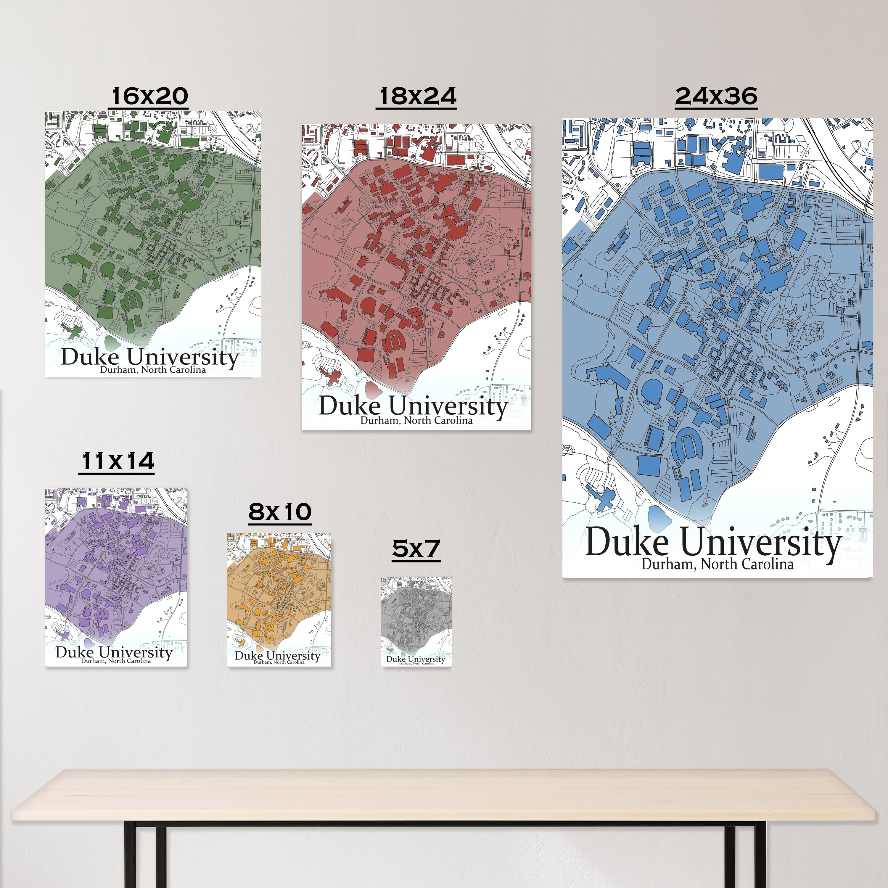 Duke University Campus Map
