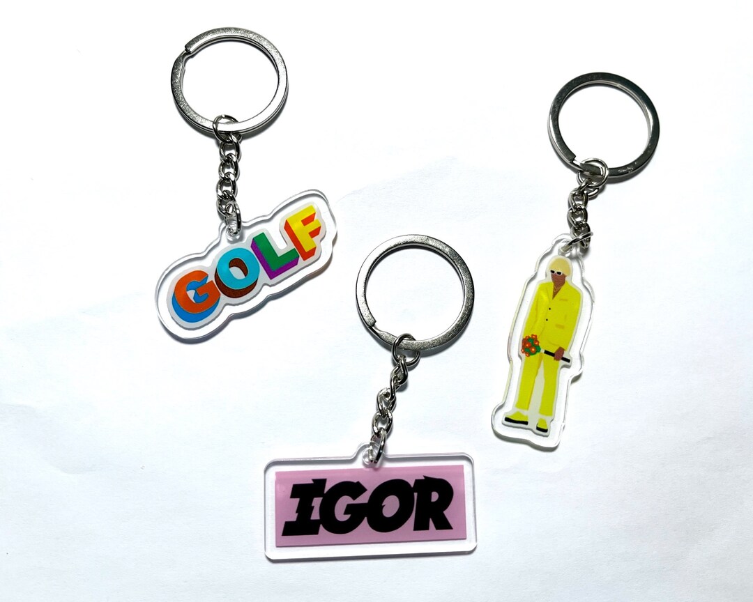 Tyler the Creator Keychain Keyring Tyler the Creator Igor Etsy