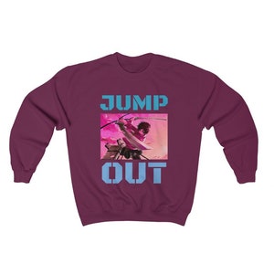 JUMP OUT Unisex Heavy Blend Bluza z okrągłym dekoltem marki