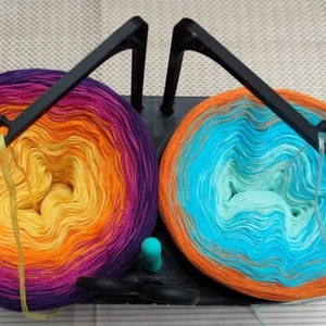 Yarn Holder, Handmade, Yarn Spinner, Yarn Caddy, Yarn Spindle