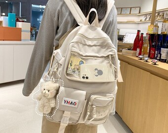 cute black backpacks