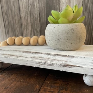 Wood riser, display stand, 5&quot; x 7&quot; rectangle