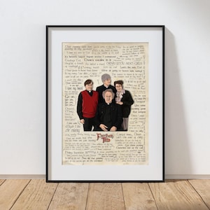 Fader Ted - Bästa citat - Roliga citat - Poster