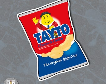 Tayto Illustrated Vinyl Sticker