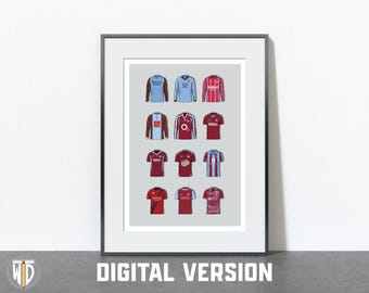 ドロヘダ・ユナイテッド - ジャージの歴史 - デジタル版