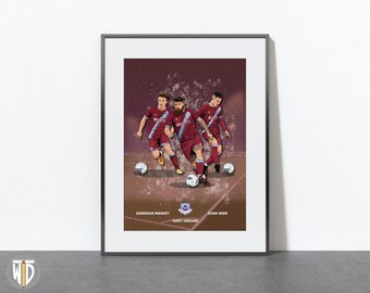 Custom Drogheda United Print - A4 Poster