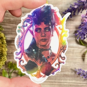 BG3 Companion Portraits | BG3 Sticker | Dungeons and Dragons | Astarion Sticker | Shadowheart, Karlach, Halsin, Wyll, Gale, Lae&#39;zel Sticker