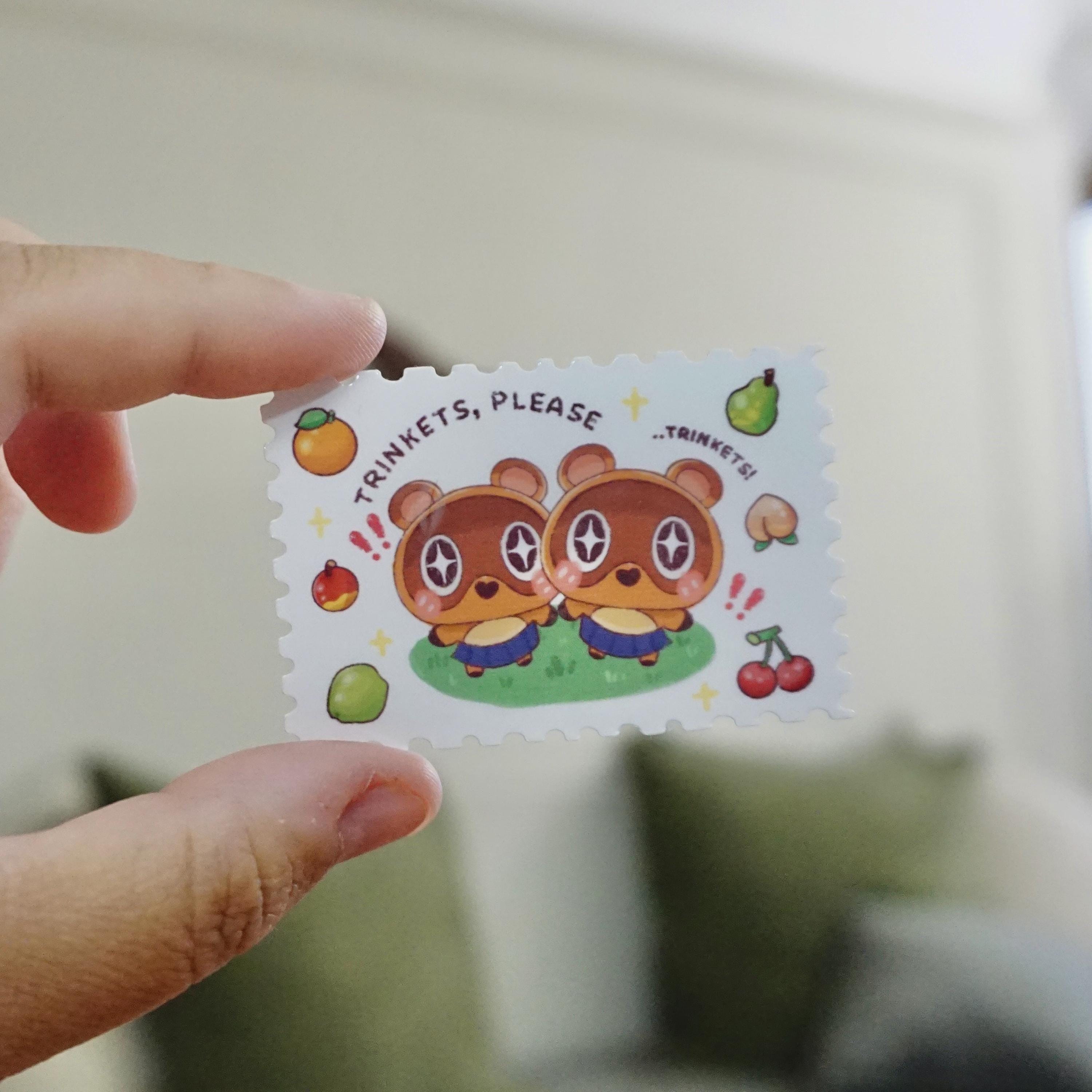 Twin Raccoons Twin Raccoons Tim Tom Trinkets Please | ACNH | Meme | Silly Sticker ...