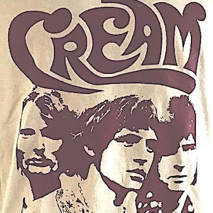 Cream - Clapton Baker Bruce rock band music t shirt