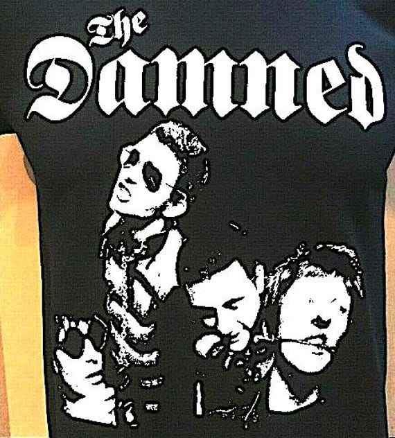 The Damned - 1976 - Band Music T Shirt - Etsy UK