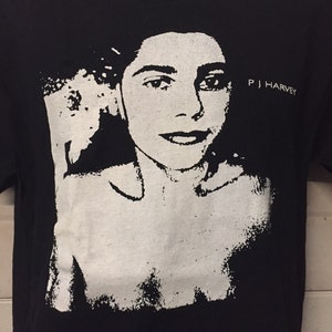 P J Harvey dry music band t shirt