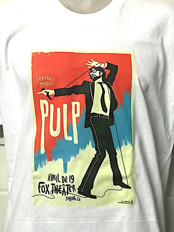 Pulp - Jarvis Cocker - Fox Theater - T Shirt - Etsy