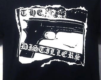 The Distillers Gun Music Band Short or Long Sleeve T Shirt
