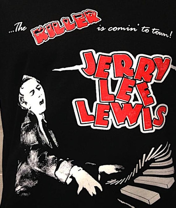 Jerry Lee Lewis the Killer Rock & Roll Rockabilly T Shirt - Etsy