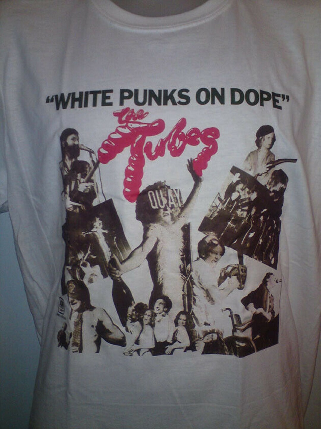 The Tubes White Punks on Dope Rock Music Short or Long Sleeve T Shirt