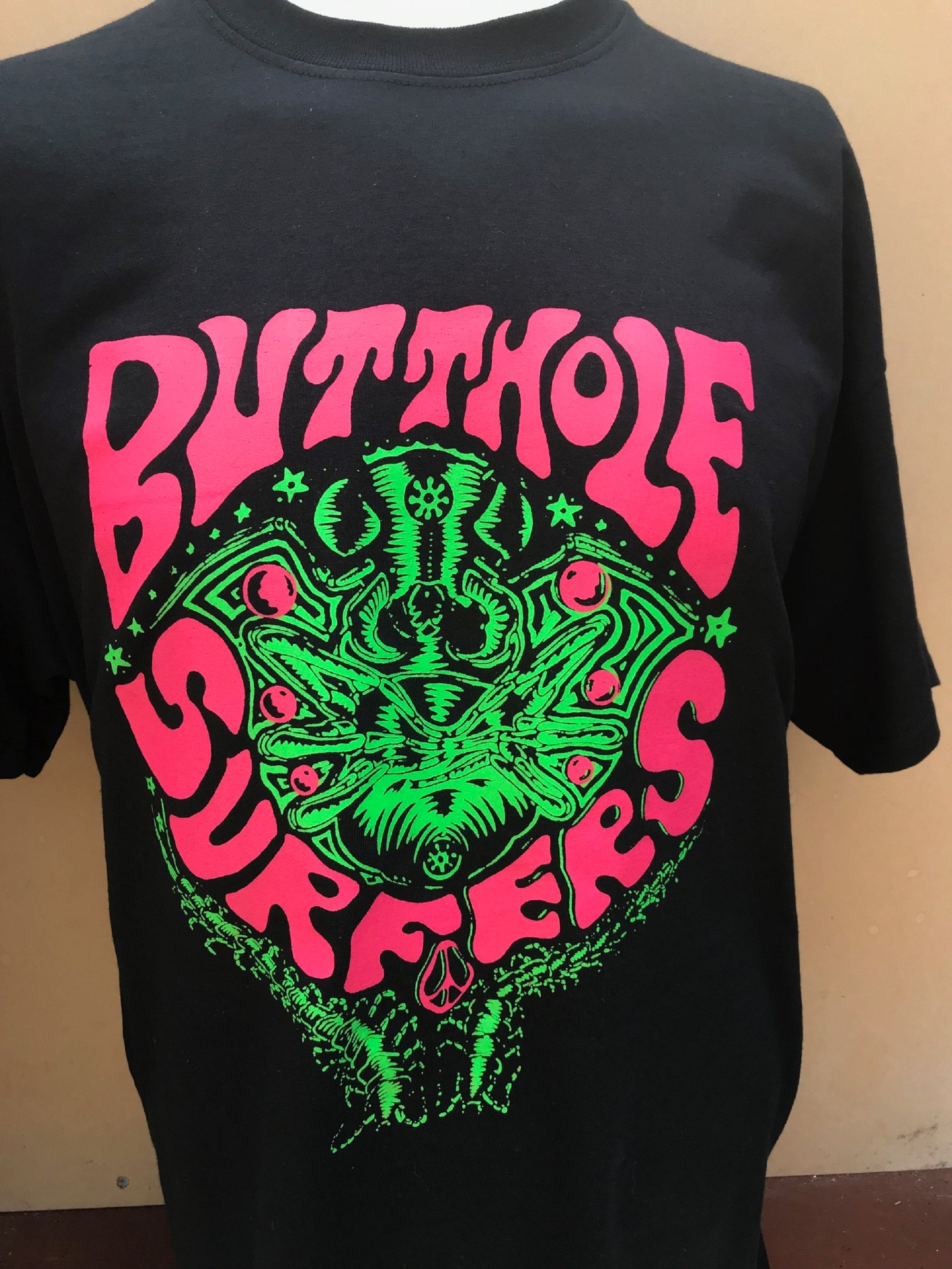 Discover Butthole Surfers fly band music t shirt